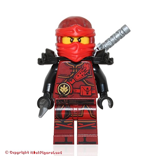 LEGO NinjaGo Minifigure - Kai (Hands of Time, w/ Black Armor) 70627