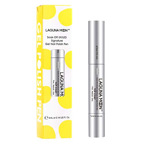 Lagunamoon Gel Nail Polish Base Coat and No Wipe Top Coat Gel Polish Pen (No Wipe Top Coat) - Thumbnail 5