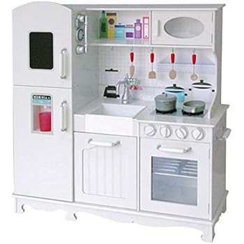 Amazon.com: Little Tikes – Cocina de madera Deluxe y centro ...