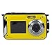 PowerLead Gapo PL-03 Double Screens Waterproof Digital Camera 2.7-Inch Front LCD Easy Self Shot Camera