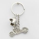 Jiuguang Key Chain Flashlight Key Rings for Men, Women or Car Decorations, Ideal Gifts Creative Auto Part Model (004)