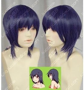 Amazon 高品質コスプレウィッグ ウイッグネット 化物語 偽物語 にせものがたり 神原駿河 かんばるするが風 コスプレ 仮装 通販