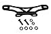 Yamaha ALL YEARS FZ6R Fender Eliminator Plate Bracket