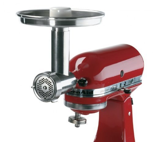 Jupiter Metal Food Grinder Attachment for KitchenAid Stand Mixers, 476100