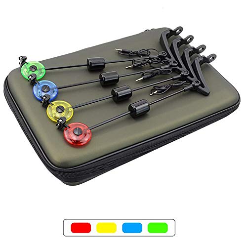 Almabner Angel-Bissanzeiger für Angelrute und Meerestanganzeige zum Angeln Swinger Set Bissanzeiger Drop Off Outdoor… – Bild 4