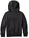 Starter Boys' Pullover Logo Hoodie, Prime Exclusive, Black with White Logo, M (8/10)