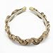 Merrylight® Multi-Purpose Braided Bun Hairpiece Headband For Girl (Ash Blonde-M24/88)