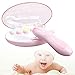 VANVENE Electric Baby Nail File Safe Infant Nail Clippers for Newborn Upgraded Baby Nail Trimmer Kit For Toddler Toes and Fingernails Care,Polish and Trim Battery Operated (AA)