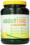 About Time Whey Isolate Protein, Non-GMO, All Natural, Lactose/Gluten Free, 24g of Protein Per Serving (Birthday Cake - 2 Pounds)