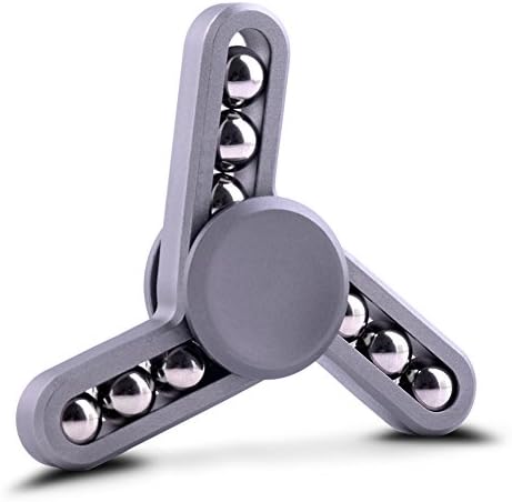 jj Multi-Colors Triangular Gyroscope Hand Fidget Spinner Fingertip Toy D17 silver rolly