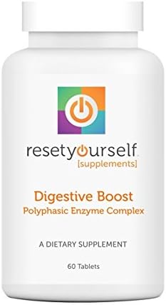 DIGESTIVE BOOST Polyphasic Enzyme Complex, 60 Tablets