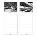 The Best Card Company - Box of 10 All Occasion Cards Blank (4 x 5.12 Inch) - Scenic Landscape Cards Assorted - Tree Lines M3313-NB
