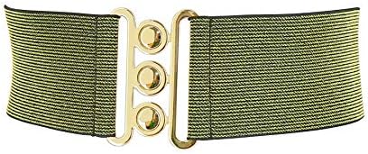 Wide Waist Elasticated Woman Belt, GLORIA Made in France