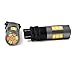 Alla Lighting Newest 4014 62-SMD Super Bright 3157 4157NA T25 LED Switchback Bulbs Dual Color White Yellow Lamps Replacement for Turn Signal Blinker Light (3157/T25)