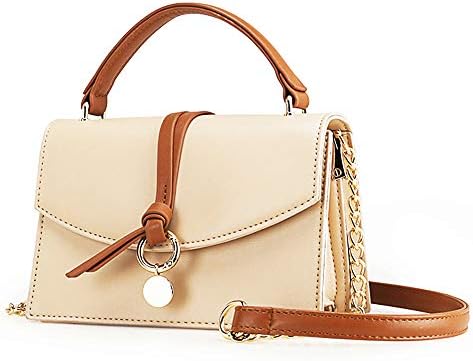 Small Leather Crossbody Purse Fashion Satchel Handbags Shoulder bags for Women Chain Strap