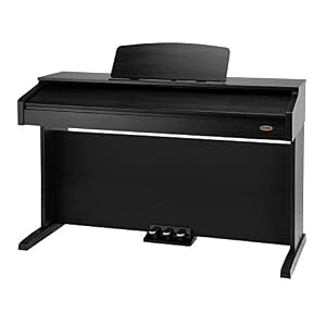 Classic-Cantabile-DP-210-SM-E-Piano-SET-inkl-Bank-Kopfhrer-Schule-Digitalpiano-88-Tasten-Hammermechanik-Kopfhreranschlsse-USB-Metronom-3-Pedale-Piano-fr-Anfnger-inkl-Noten-schwarz