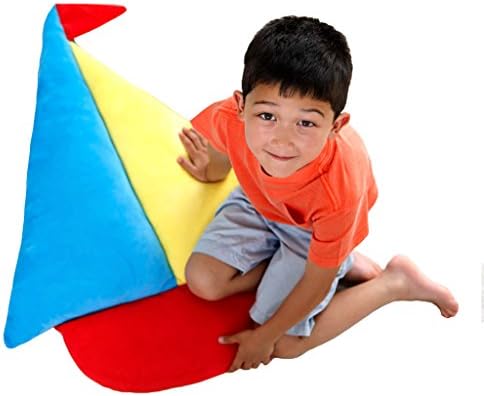 Floor Bloom Soft and Cozy Boat Floor Pillow for Kids