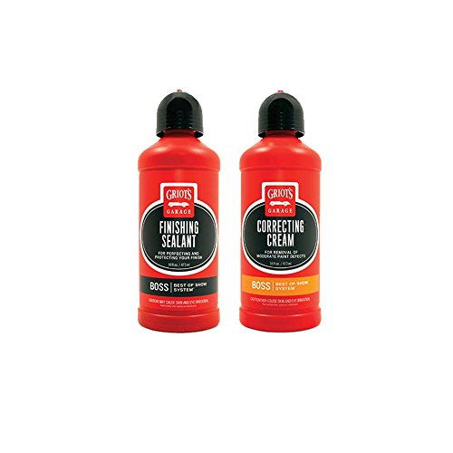 Griot's Garage BOSS Correcting Cream and Finishing Sealant Combo Pack