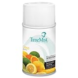 TimeMist 1042781EA Metered Fragrance Dispenser Refill, Citrus, 6.6oz, Aerosol