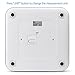 1byone Body Fat Scale Body Scale Bathroom Scale with Tempered Glass, 180kg/400lb Weight Capacity, 10 Users Auto Recognition, Measures Weight, Body Fat, Water, Muscle, Calorie and BMI, Black