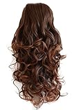 PRTTYSHOP Hair Piece Pony Tail Extension Draw String Voluminous Curly Heat-Resisting 22