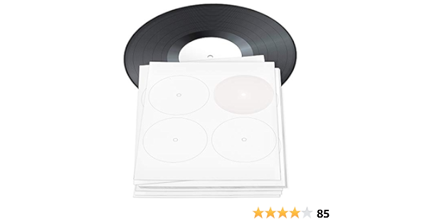 TunePhonik Vinyl Record Center Label with Hole for 12 Inch ...