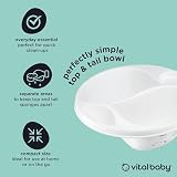 Vital Baby Perfectly Simple Top & Tail Bowl White 0m+ Hygienic Design view 3