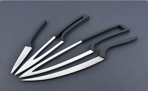 5cr17mov Deglon Meeting Knife 4pc Set Premium Stainless Steel Chef Knife Set Best Razor Sharp Multipurpose For Precise Slicing Carving Cutting Chopping Cooking Knife Set Buy Online In India At