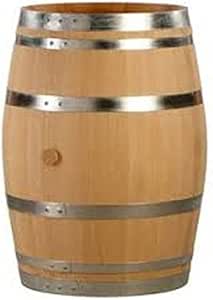 Barril de roble. Barril de madera de 200 litros para el almacenamiento