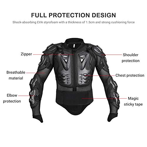 image for Volwco Motorcycle Body Protective Jacket Professional Motocross Full B