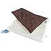 Tinksky Pet Dog Cat Soft Fleece Thermal Bed Mat Cushion Thermal Self-Heating Bed Pads for Pets - Size M (Brown)