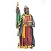 Three Kings Gifts Following the Star Wise Men, Magi with Christmas Star Polystone, Flat Bottom Base for Stability, Home Decorating Nativity Scene Sets & Figures, 4-Pieces, For 12 inch Scale Collection