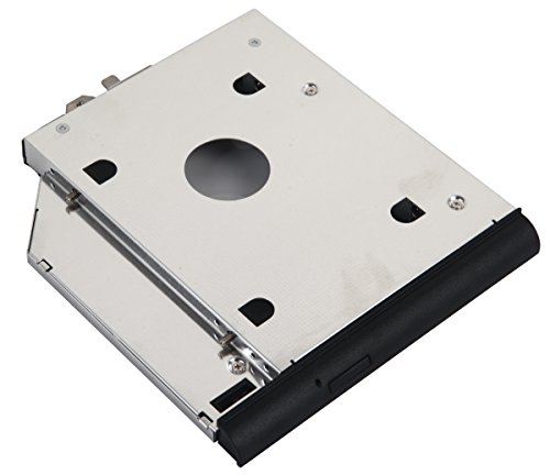 DY-tech 2nd HDD SSD Hard Drive Caddy for HP ProBook 6440b 6445b 6450b 6455b 6550b 6555b with Faceplate bezel + Mounting Bracket