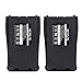 Retevis Two Way Radio Battery 1000mAh Replacement Rechargerable Battery Compatible with Baofeng BF-888S BF-666S Retevis H-777 2 Way Radios (2 Packs) primary