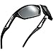OMore Polarized Sports Sunglasses, Solar Shield Wayfarer Goggles, UV400 Protection with TR90 Frame