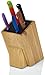 Kapoosh Dice Knife Block, Light Oak Woodgrain