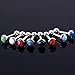 EVELICAL 3Pcs 316L Surgical Steel Opal Ear Pierced Tragus Helix Earring Cartiliage Piercing Earring Body Piercing Jewelry
