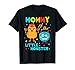 Mommy Of The Little Monster Birthday Family Monster Shirts T-Shirt