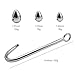 FST Stainless Steel Anal Hook, Buttplug Hook with 3 Interchangeable Heart Balls BDSM Slave Games Anal Sex Toys for Couple Gay Lesbianthumb 2