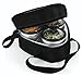 Crock-Pot 16-Ounce Little Triple Dipper Slow Cooker, Silver and Black, SCRMTD307-DK