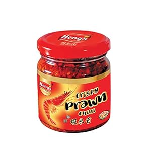 Heng’s Krokante garnaal Chili, in olie – 180g