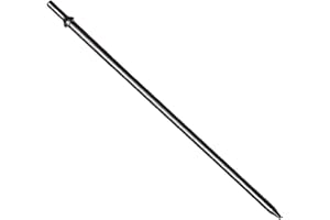 Phyxlyn Pneumatic Cold Chisel, 14" Long Air Pneumatic Hammer Point Chisels with Round Collar for Concrete and Tile, Air Hammer Punch Chipping Bits Tool, Cr-Mo Alloy Steel