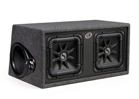 Kicker 08DS12L52 2 Solo-Baric 12-Inch Vent Box 2-Ohm Subwoofer