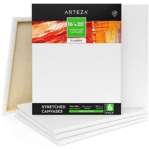 3 Pack 11″ x 14″ Wood Canvas Cradled Panel Boards by Artist’s Loft