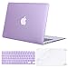 MOSISO Plastic Hard Shell Case & Keyboard Cover & Screen Protector Only Compatible with MacBook Air 13 inch (Models: A1369 & A1466, Older Version 2010-2017 Release), Light Purple primary