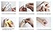 smile angel Halloween Simulation Scar Stickers Cosplay Wound Zombie Scars Waterproof Tattoo Stickers (10pcs)