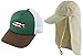AKASO 2 Pack Sun Hat Baseball Fishing Hunting UPF 50 UV Protection Quick Dry Breathable Cap with Ear and Neck Flap Cover