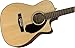 Fender CC-60SCE Concert Acoustic-Electric Guitar - Natural Bundle with Gig Bag, Tuner, Strap, Strings, Picks, Austin Bazaar Instructional DVD, and Polishing Cloth