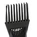 1 Pair Professional Universal Hairdressing Salon Hair Dryer Diffuser Wind Blow Cover Comb Attachment Nozzle Black Plastic Dual Grip