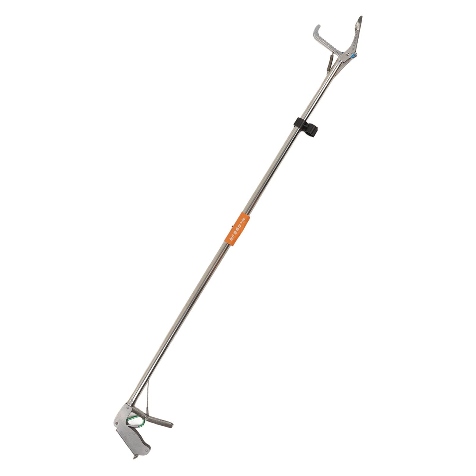 Zerodis Snake Tong, Stainless Steel Long Foldable Self Lockable Reptile Catcher Portable Reptile Handling Tool